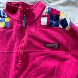 Women’s Pink Vineyard Vine’s Quarterzip!